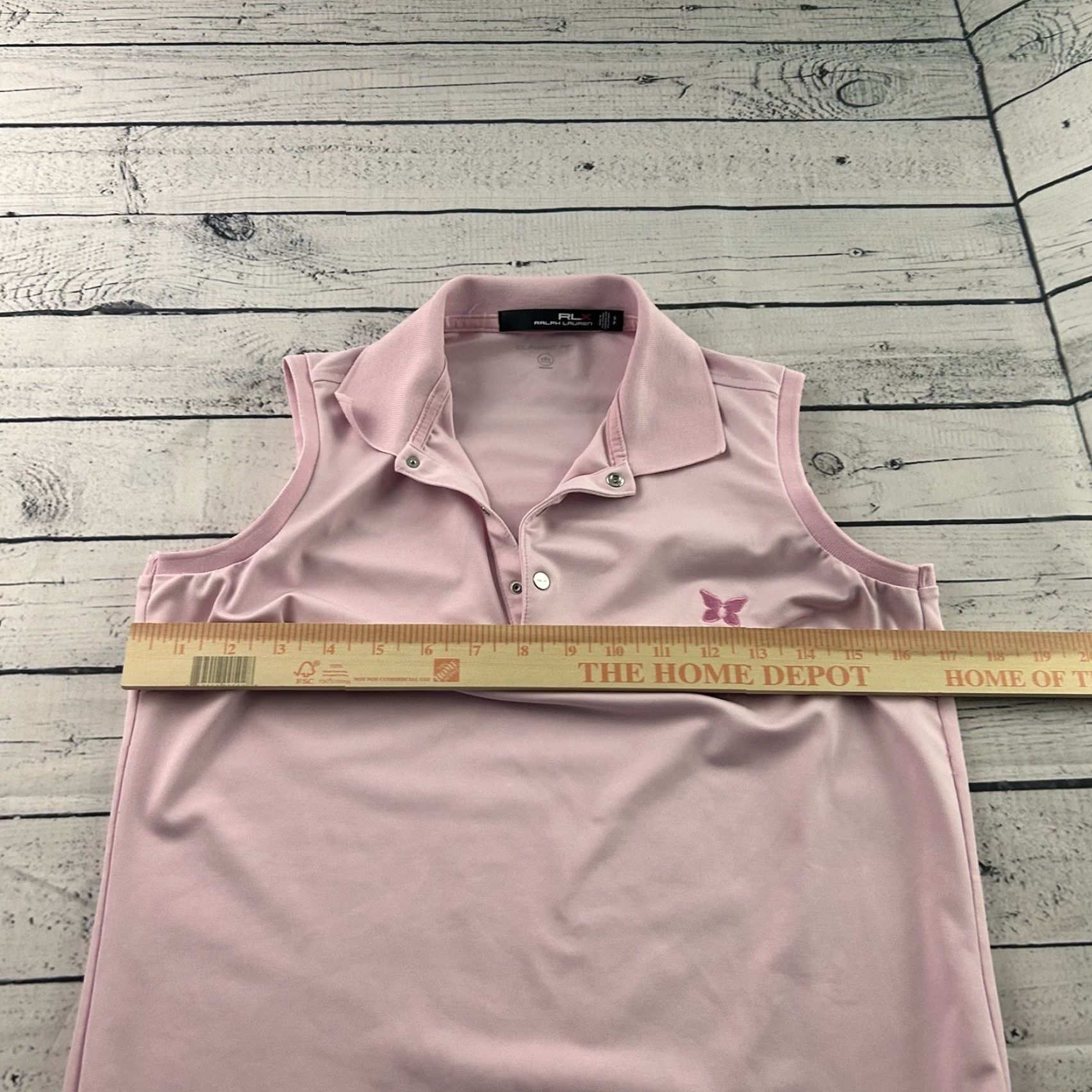 Ralph Lauren Ralph Lauren RLX Kapalua Sleeveless Golf Polo Shirt Women's Small Pink Size S / US 4 / IT 40 - 5 Thumbnail