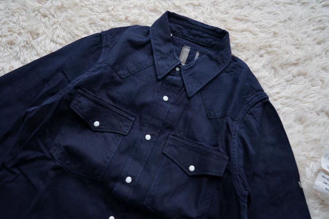 Visvim visvim ICT One Wash Natural Dye Shirt Size US S / EU 44-46 / 1 - 1 Thumbnail