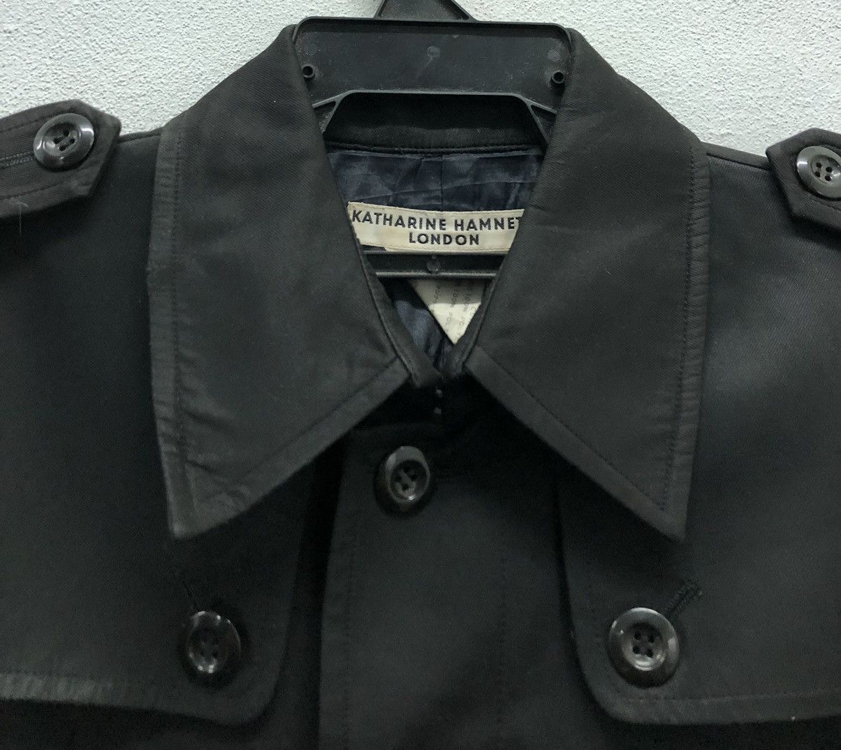 Katharine Hamnett London Vintage Katharine Hamnett London Coat Size L / US 10 / IT 46 - 3 Thumbnail