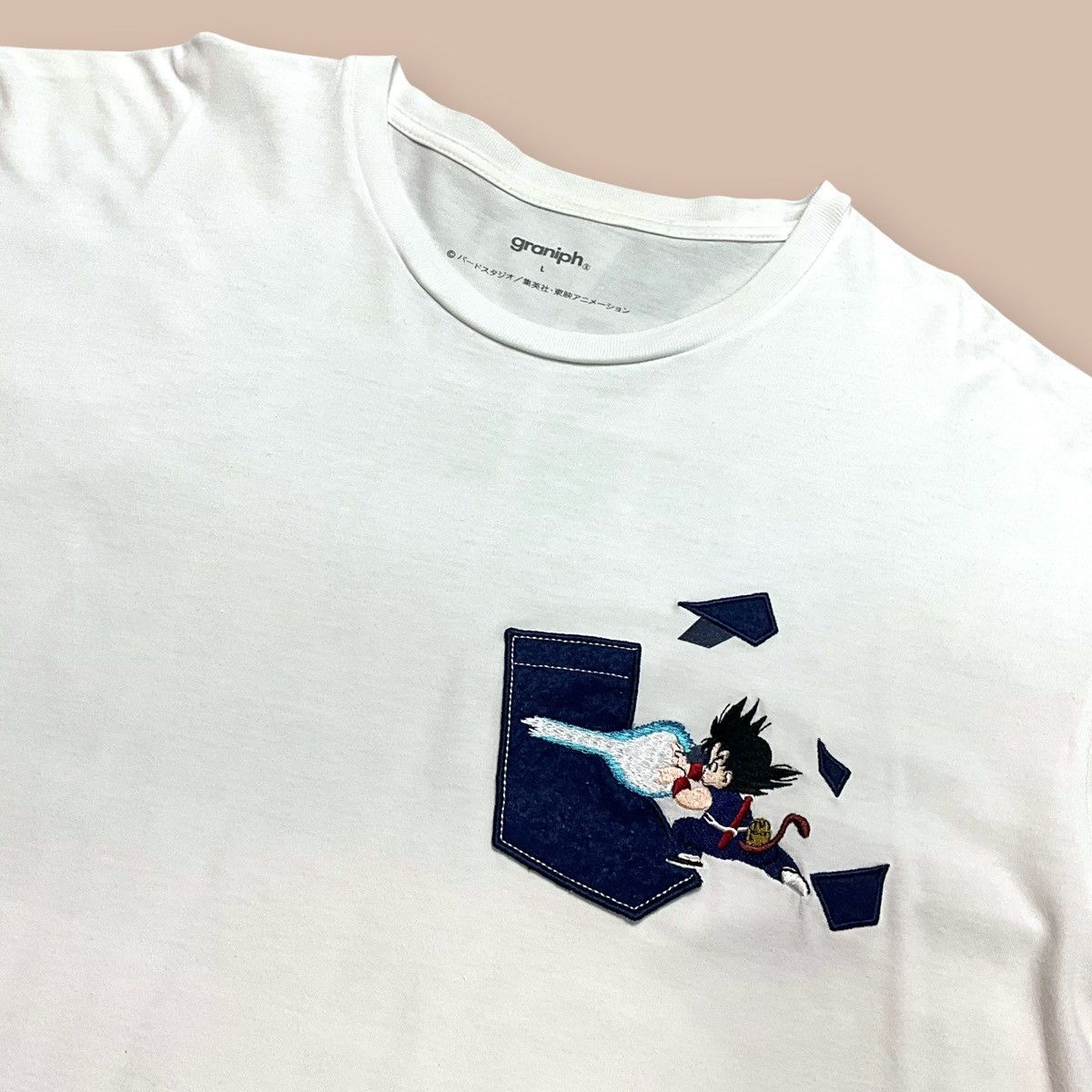 Anime Graniph X Dragon Ball Z Anime/Manga Tee Size US L / EU 52-54 / 3 - 3 Thumbnail