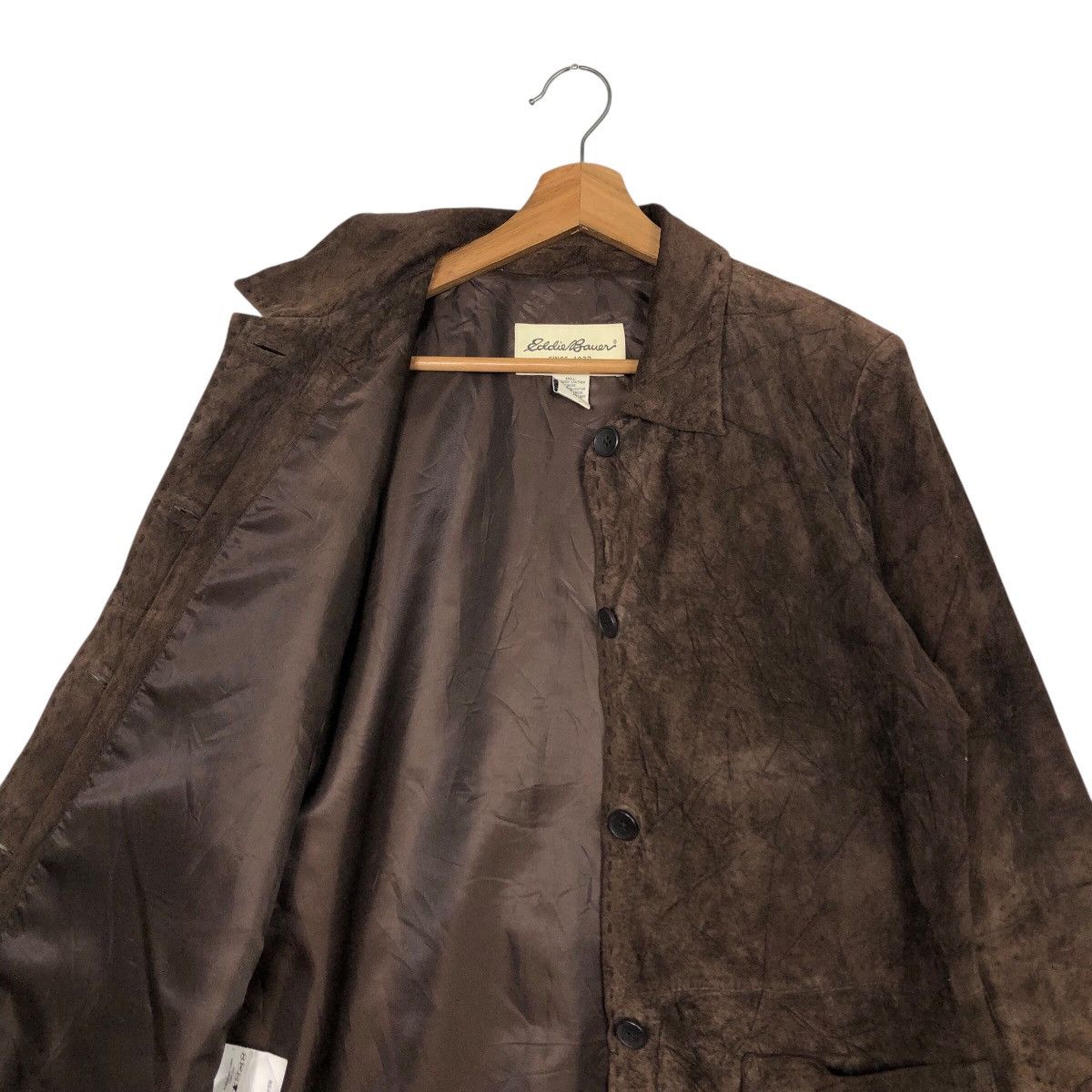 Eddie Bauer 📌Vintage Suede Leather Jacket Eddie Bauer Size US M / EU 48-50 / 2 - 13 Thumbnail