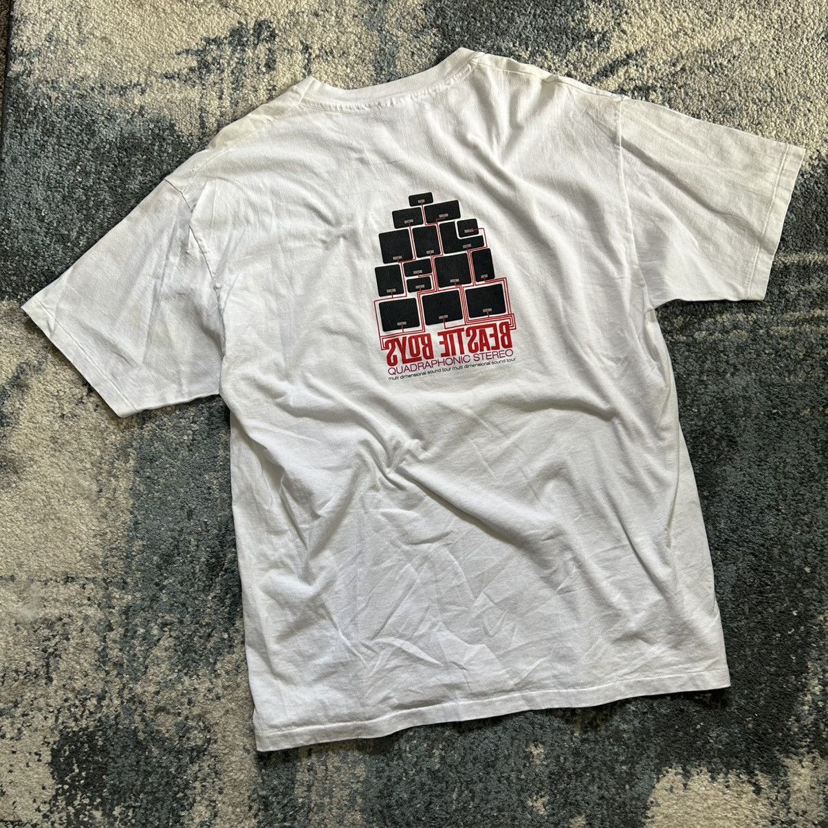 Band Tees 1995 BEASTiE BOYS QUADRAPHONiC STEREO TOUR SiNGLE STiTCH TEE Size US XL / EU 56 / 4 - 14 Thumbnail