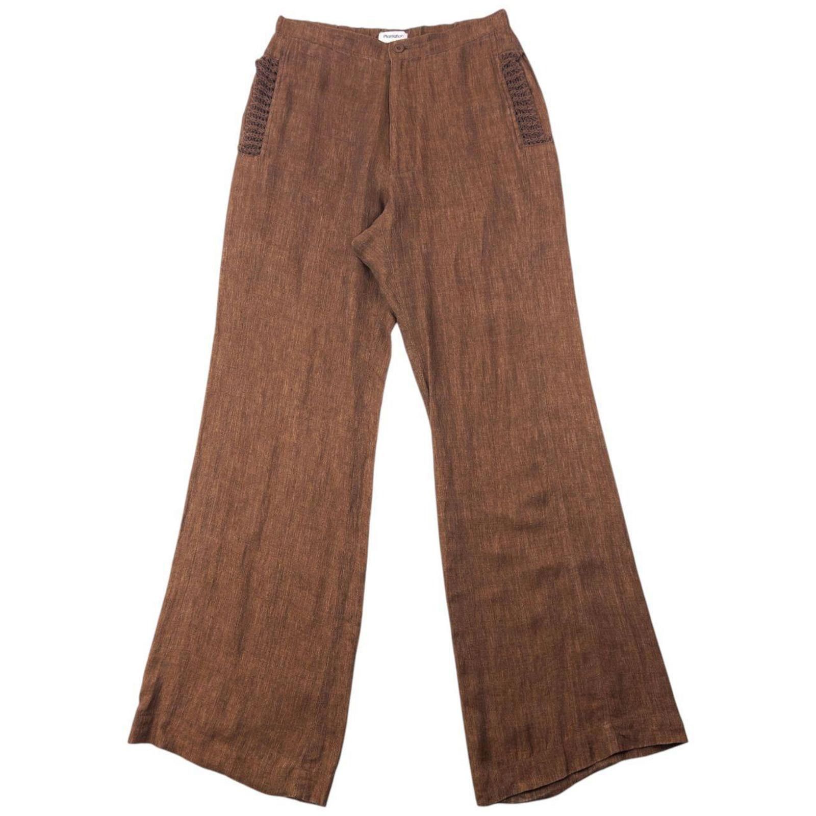 1990s Issey Miyake Plantation Wide leg baggy pants