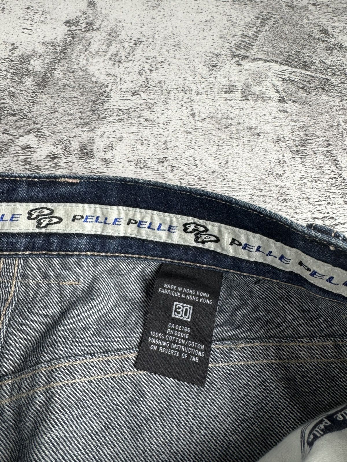 Pelle Pelle PELLE PELLE DENIM RAP HIP HOP BAGGY CARPENTER 90S JEANS PANTS Size US 30 / EU 46 - 20 Thumbnail
