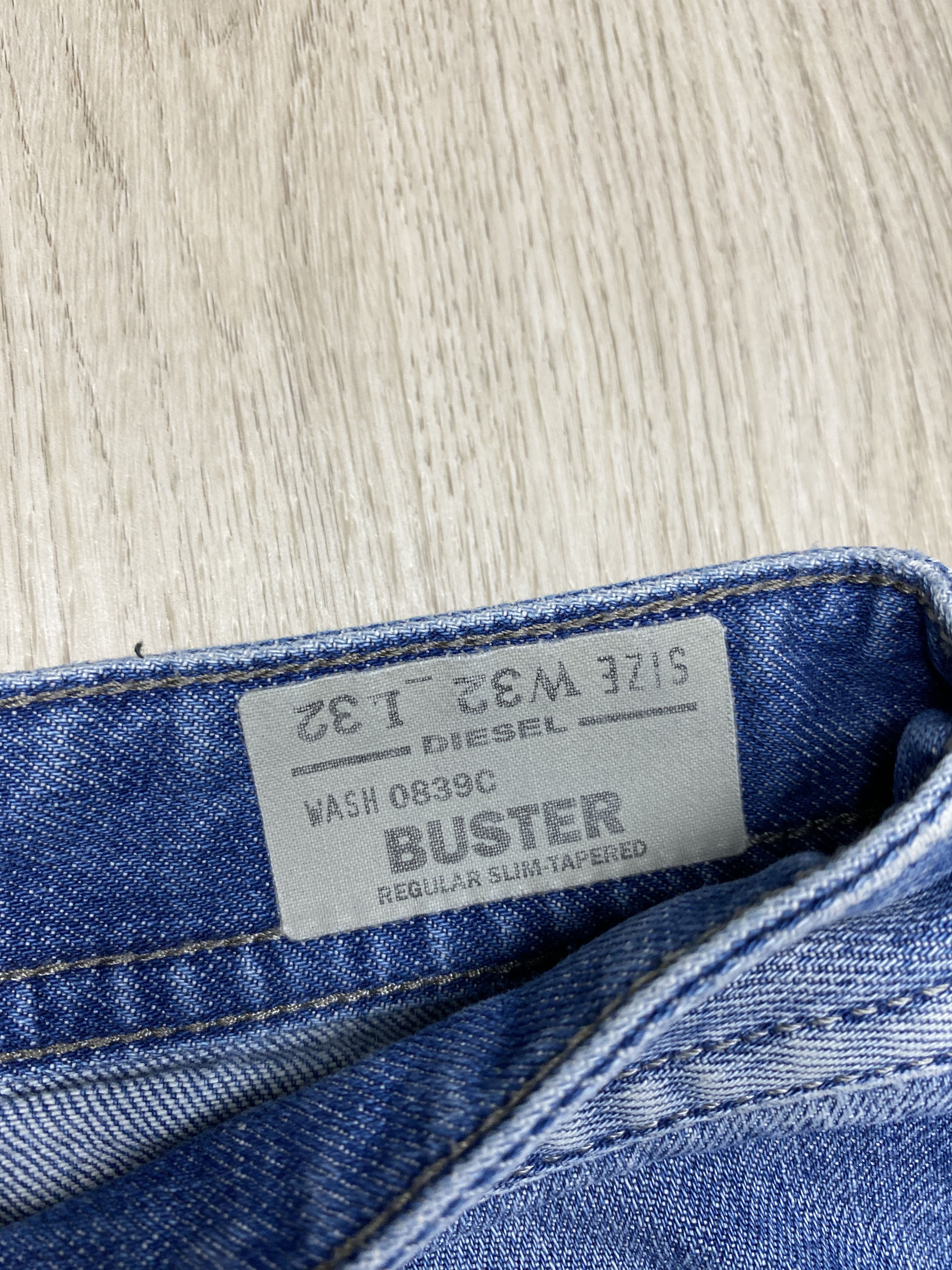 Diesel Diesel Buster Vintage Mens Denim Pants Jeans Size US 32 / EU 48 - 4 Thumbnail