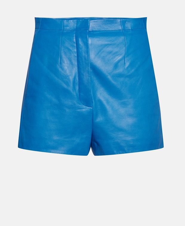 Salvatore Ferragamo Leather shorts Size 28" / US 6 / IT 42 - 1 Preview