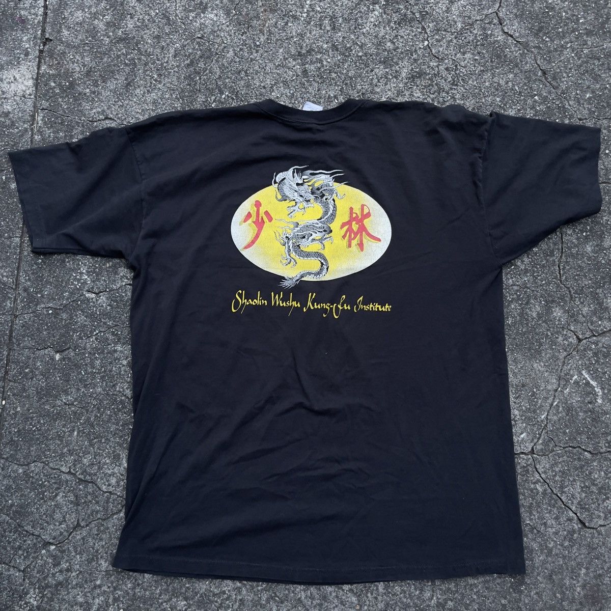 Japanese Brand × Vintage Vintage Y2K SHAOLIN WUSHU KUNG FU INSTITUTE Shirt Size US XXL / EU 58 / 5 - 4 Thumbnail