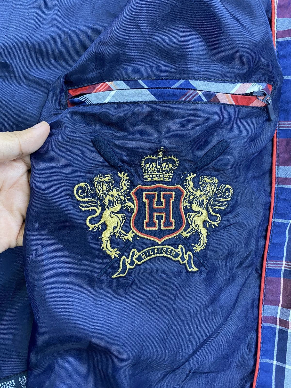 Japanese Brand × Tommy Hilfiger × Vintage Vintage Tommy Hilfiger Checked Jacket Size US M / EU 48-50 / 2 - 10 Thumbnail
