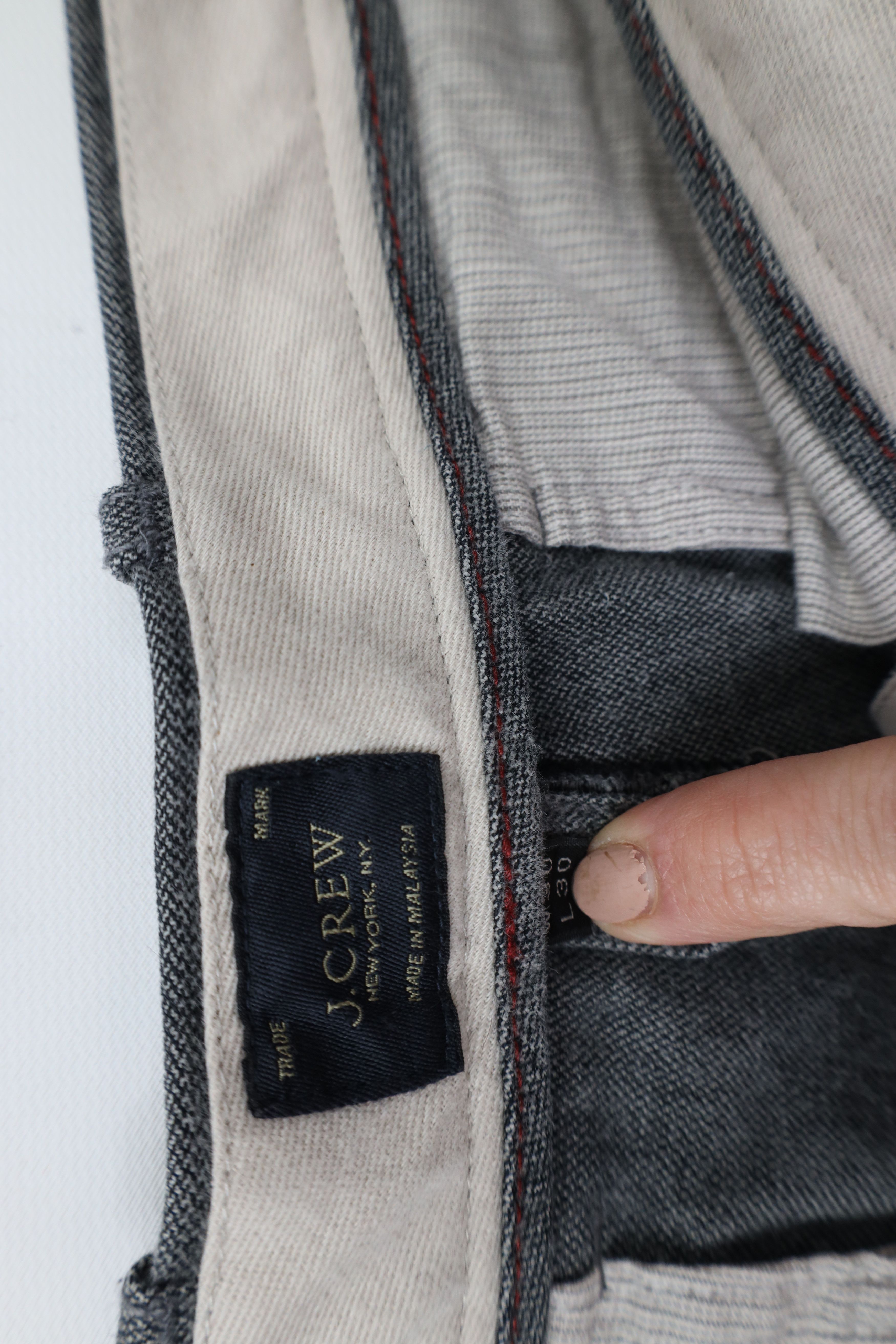 J.Crew × Vintage J Crew 770 Brushed Twill Straight Leg Chino Pants Gray Size US 30 / EU 46 - 4 Thumbnail