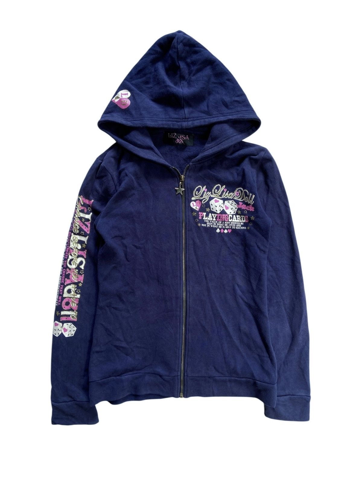 Japanese Brand JAPANESE LIZ LISA DOLL ZIP HOODIE Size US S / EU 44-46 / 1 - 1 Thumbnail