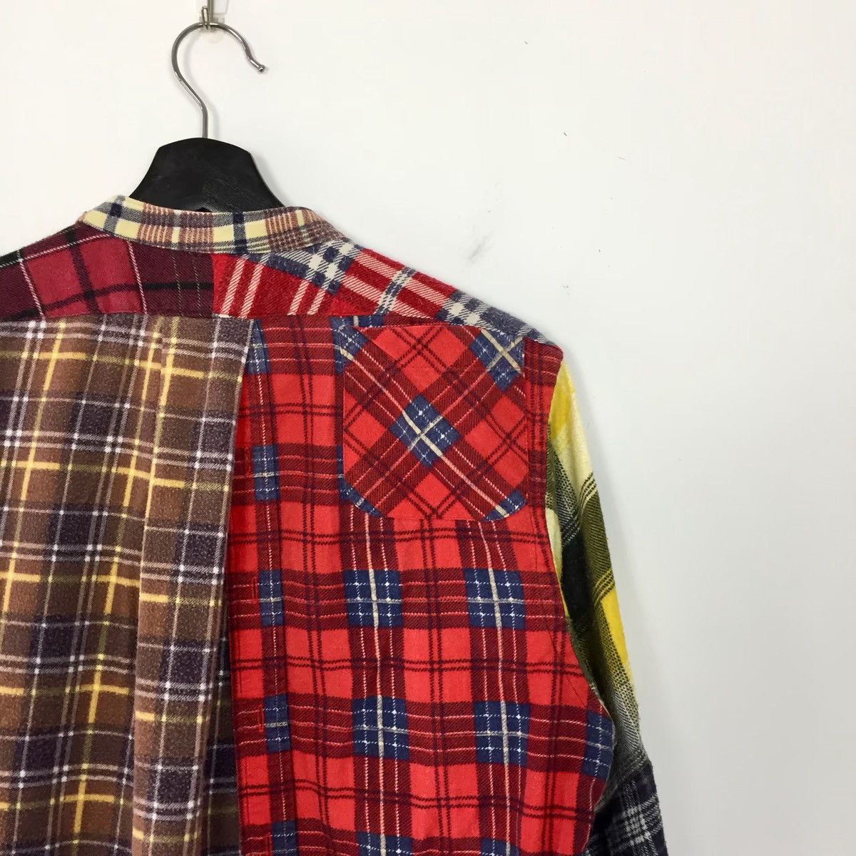 Needles REBUILD BY NEEDLES FW16 PATCHWORK FLANNEL SHIRT Size US M / EU 48-50 / 2 - 6 Thumbnail