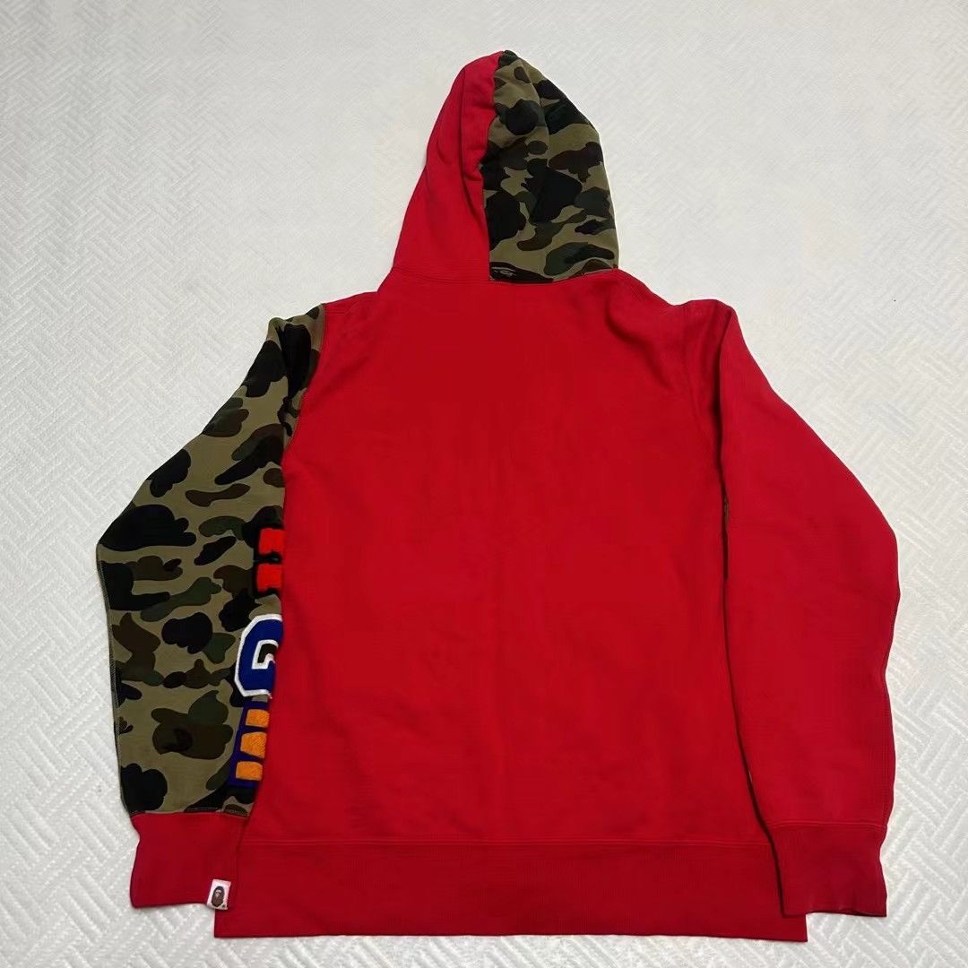 Bape COLOR CAMO SHARK FULL ZIP HOODIE Size US XL / EU 56 / 4 - 7 Thumbnail