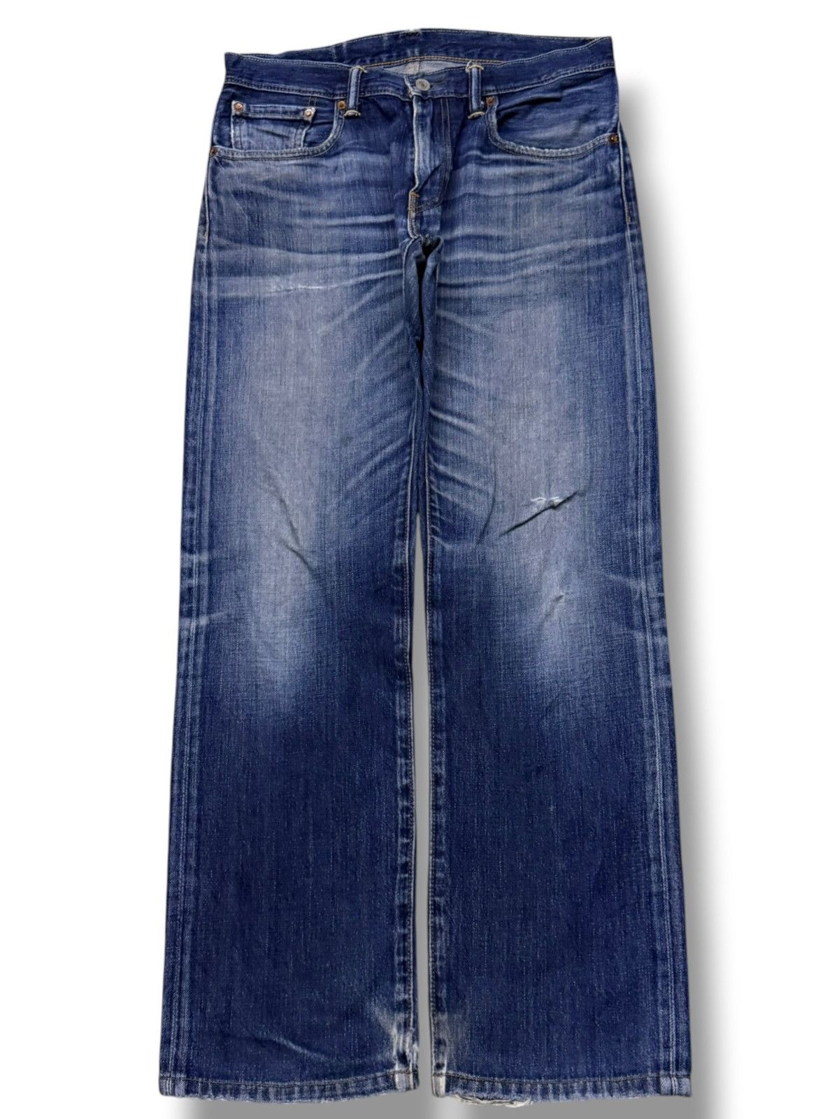 Levi's Vintage Levi’s 502 Denim Jeans | Slim Regular Straight | W33 Size US 33 - 2 Thumbnail