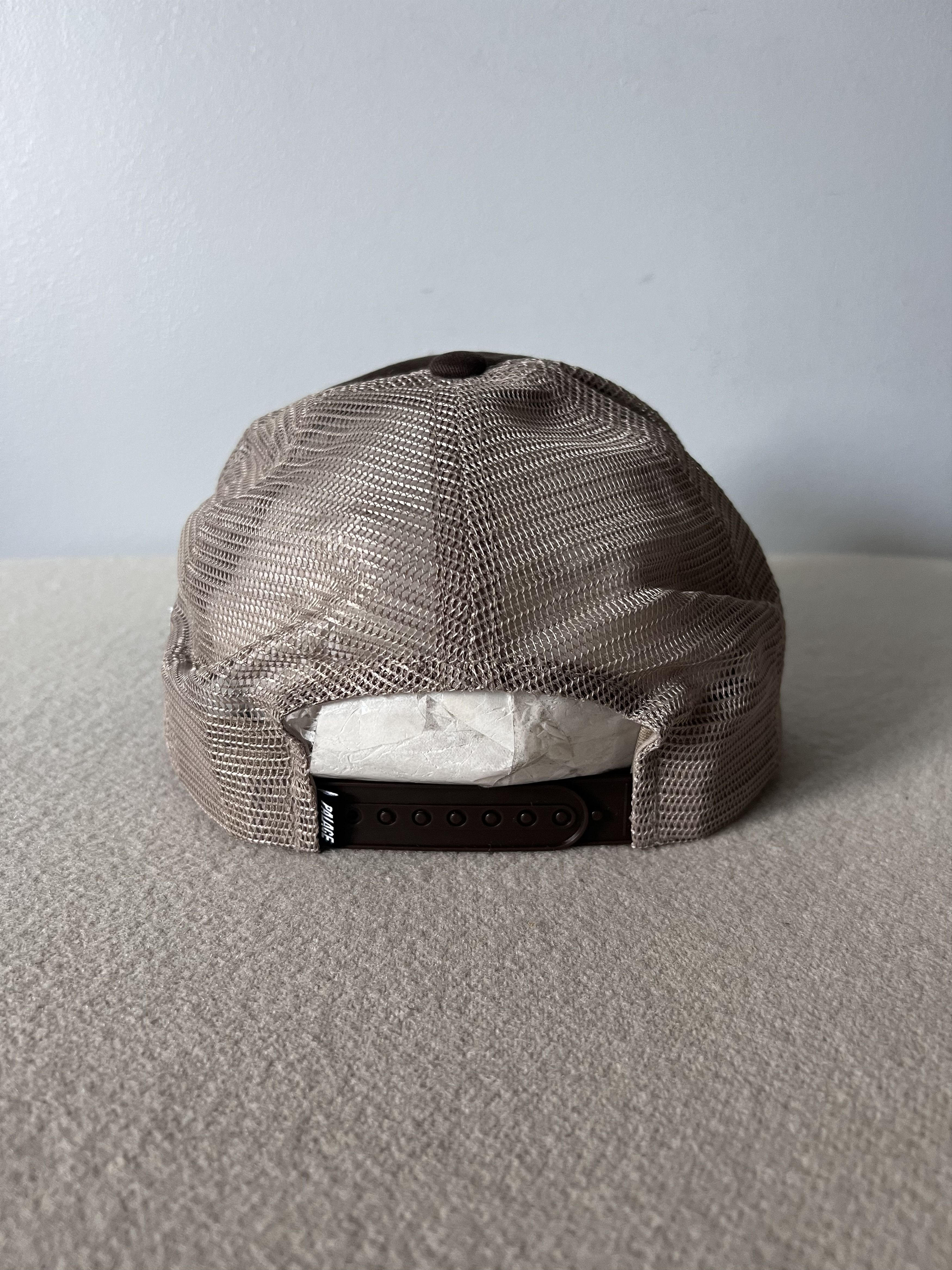 Palace Palace Skateboards Freedom Distressed Trucker Hat in Brown Size ONE SIZE - 4 Thumbnail