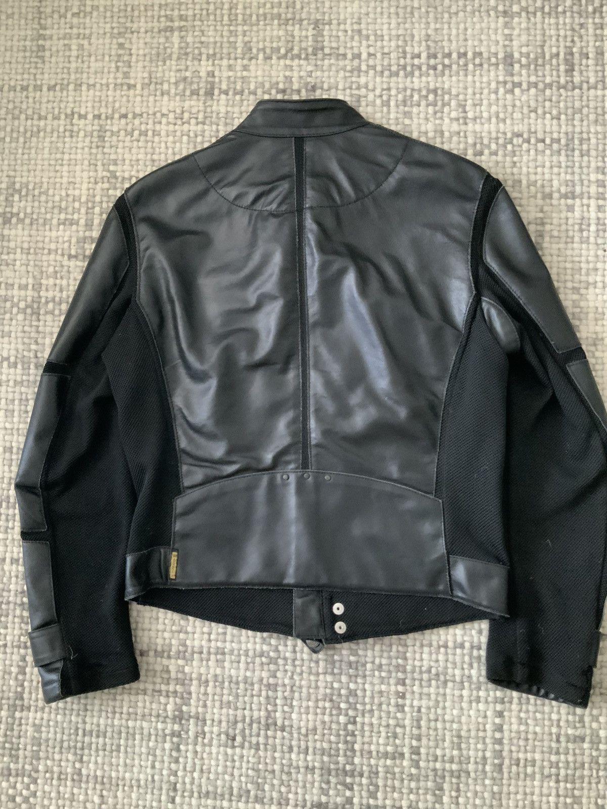 Armani Early 2000s Armani Hybrid Leather Jacket Size US S / EU 44-46 / 1 - 2 Thumbnail
