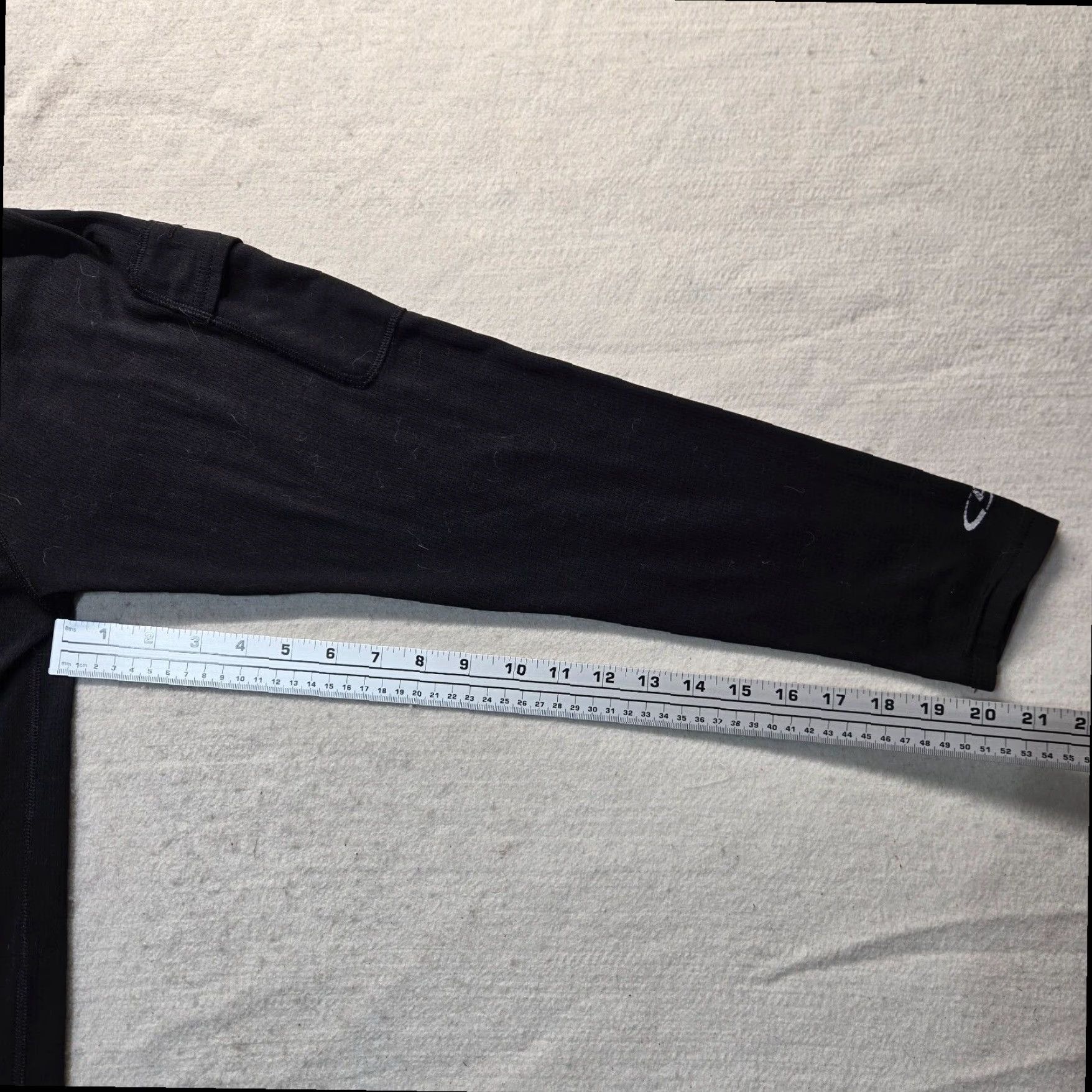 Champion Champion Base Layer Long Sleeve Top Shirt Mens Adult Large Black Size US L / EU 52-54 / 3 - 5 Thumbnail