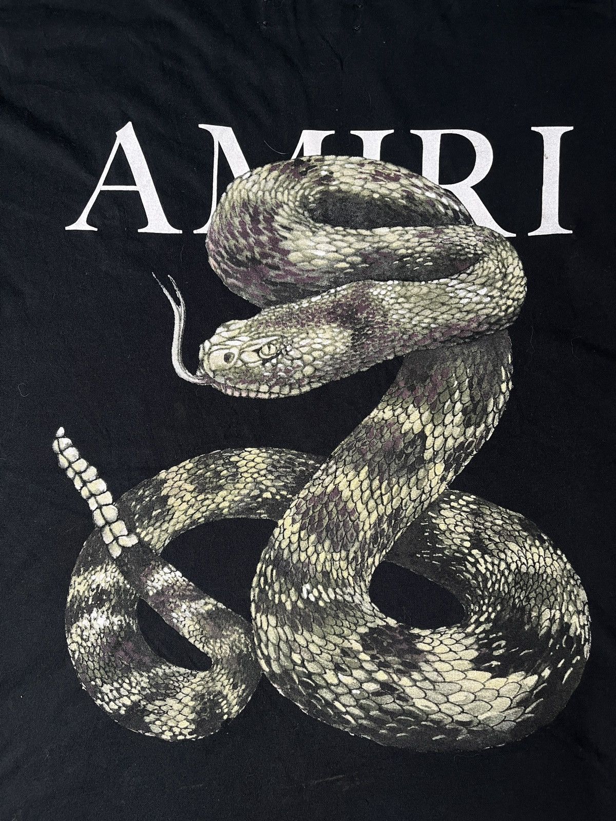 Amiri AMIRI SNAKE TEE GRAPHIC SHIRT Size US M / EU 48-50 / 2 - 10 Thumbnail