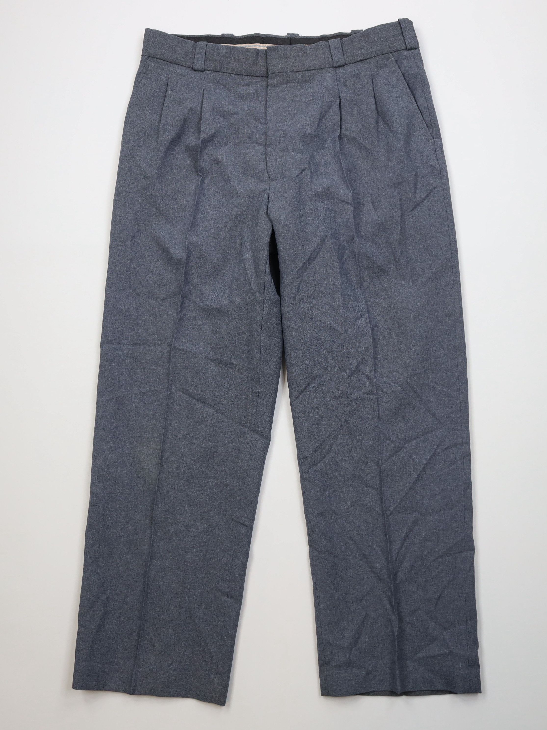 Vintage Vintage 90s Streetwear Knit Flared Wide Leg Chino Pants USA Size US 38 / EU 54 - 1 Thumbnail
