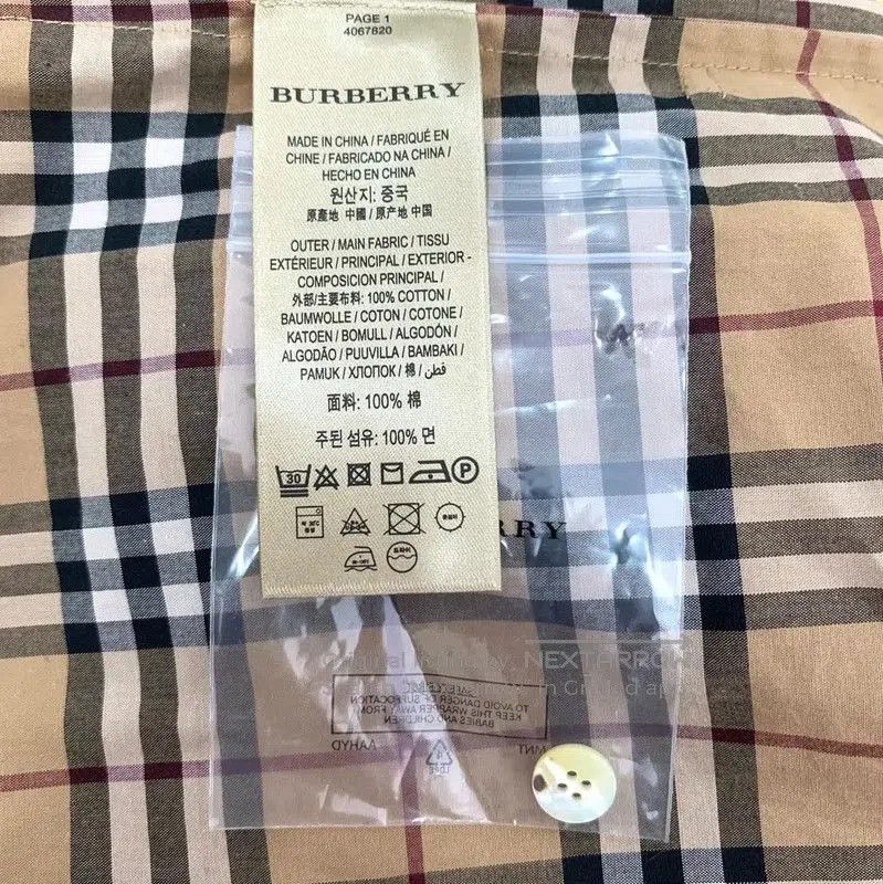 Burberry Burberry Brown Cotton Women's Dress. Size XS / US 0-2 / IT 36-38 - 8 Thumbnail