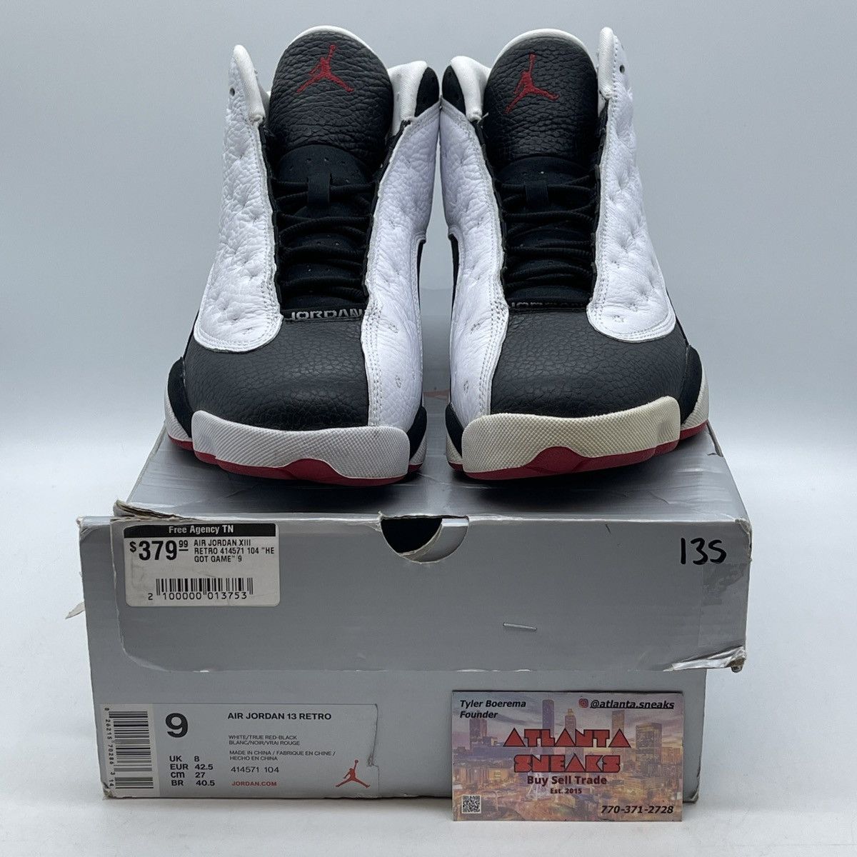 Jordan Brand Air Jordan 13 he got game Size US 9 / EU 42 - 2 Thumbnail