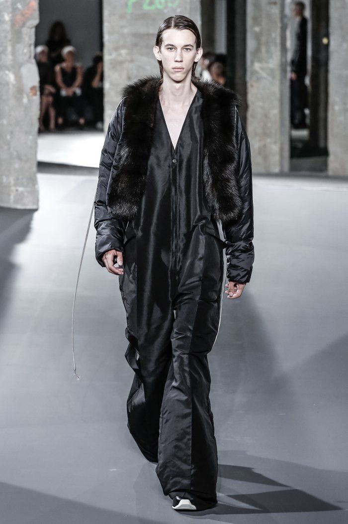 Rick Owens SS17 Jumpsuit glitter flight Bomber Overalls DRKSHDW Size US 32 / EU 48 - 11 Thumbnail