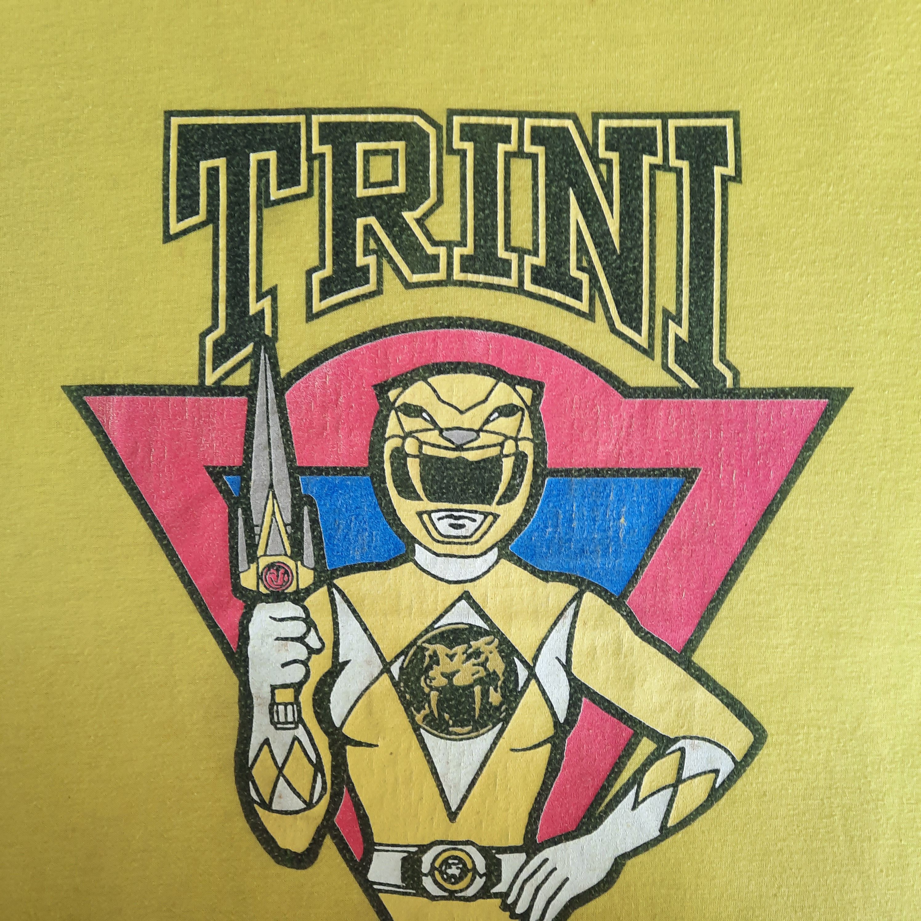 Vintage Vintage 90s power rangers 'might morphin' tshirt Size S / US 4 / IT 40 - 3 Thumbnail
