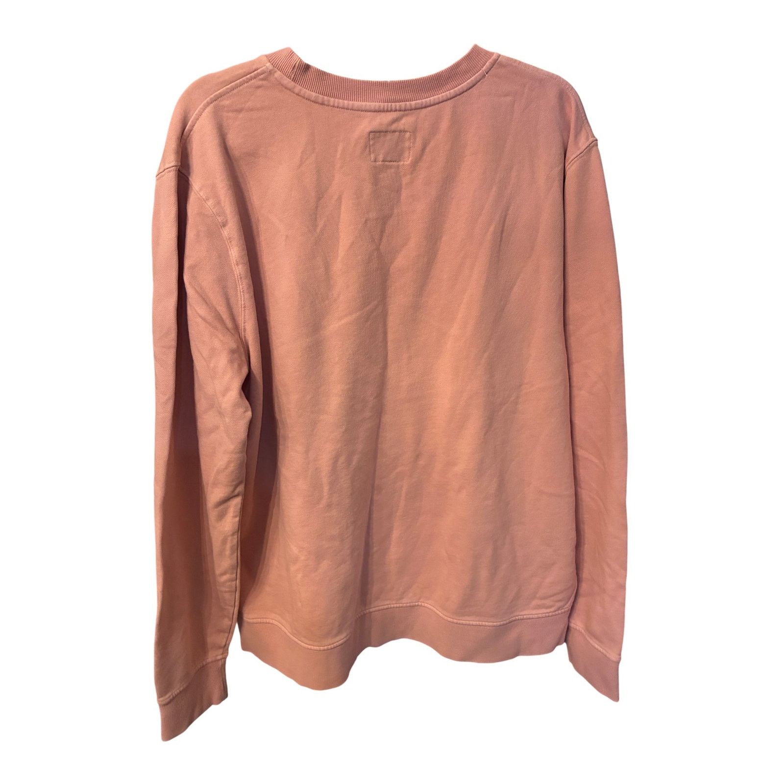 The Unbranded Brand Goodfellow French Terry Crewneck Pullover Sweatshirt Pink XL Size XL / US 12-14 / IT 48-50 - 4 Thumbnail
