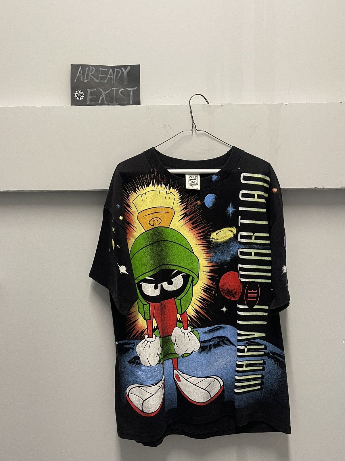 Vintage vintage marvin the Martian tee Size US XL / EU 56 / 4 - 4 Thumbnail