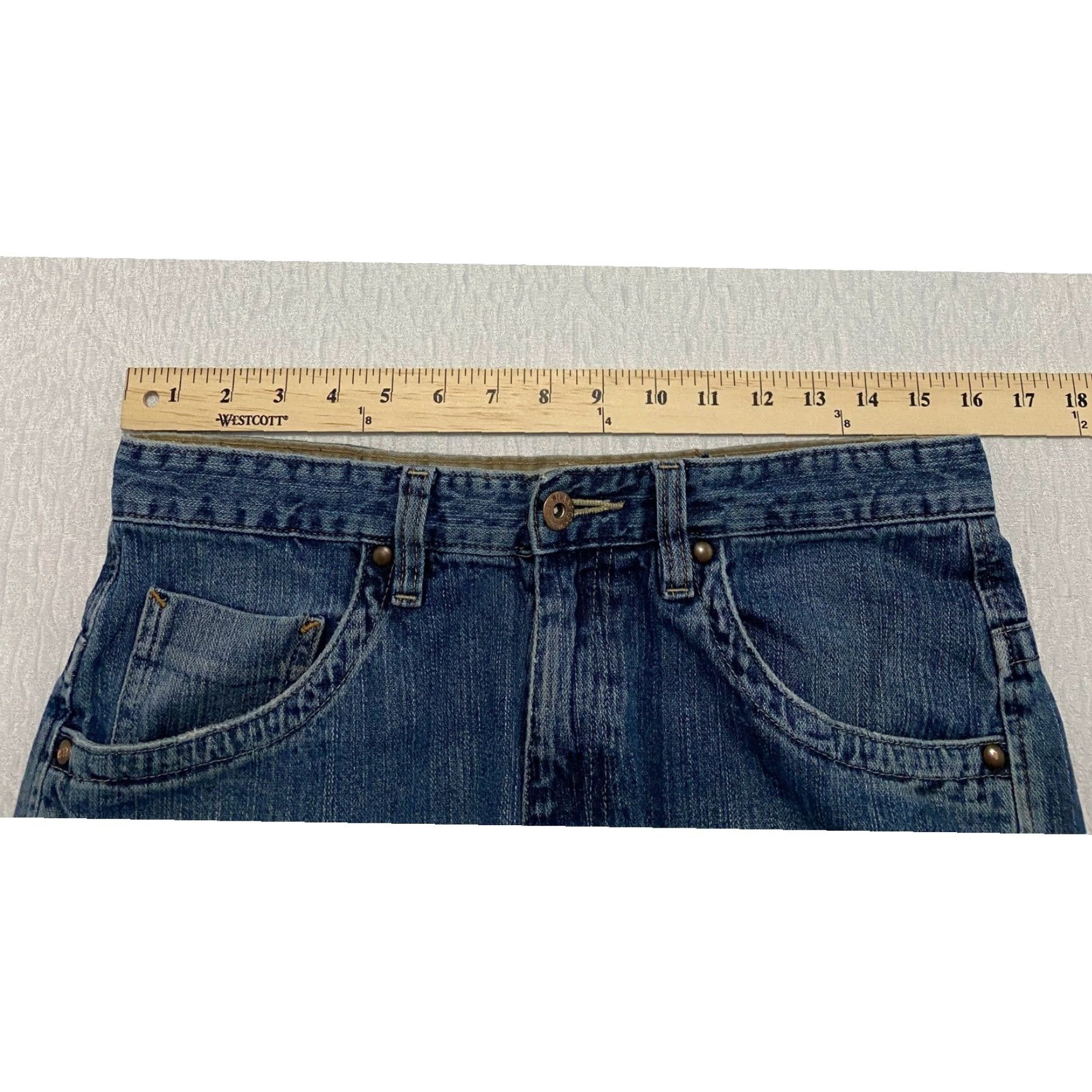 Wrangler Wrangler Jeans Co Straight Jeans Blue Denim Men 32 Inseam 30 Regular Rise Mid 10-12 Shirt? Size US 32 / EU 48 - 6 Thumbnail