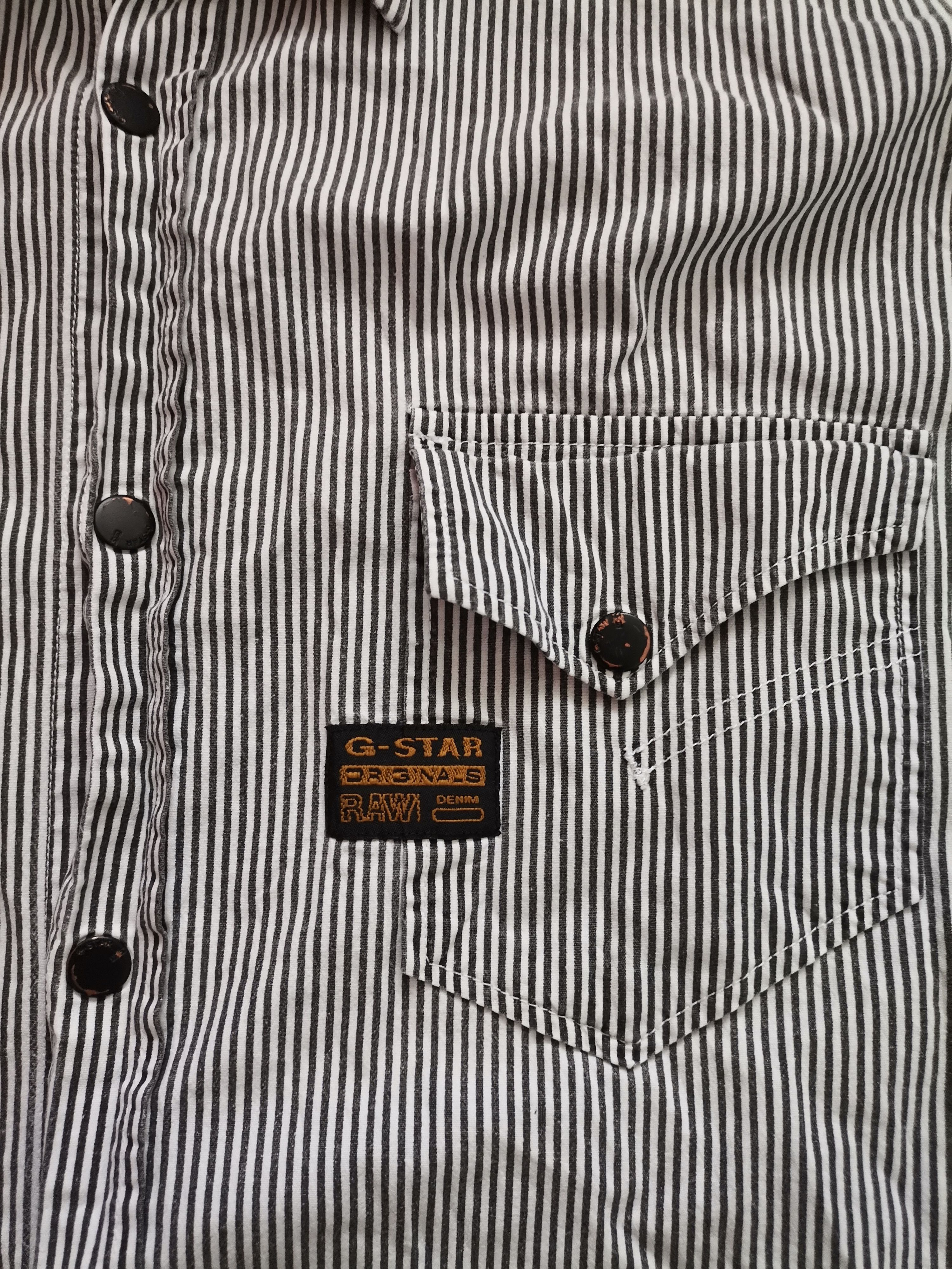 G-Star G-Star Raw Striped Shirt Size US XXL / EU 58 / 5 - 2 Thumbnail