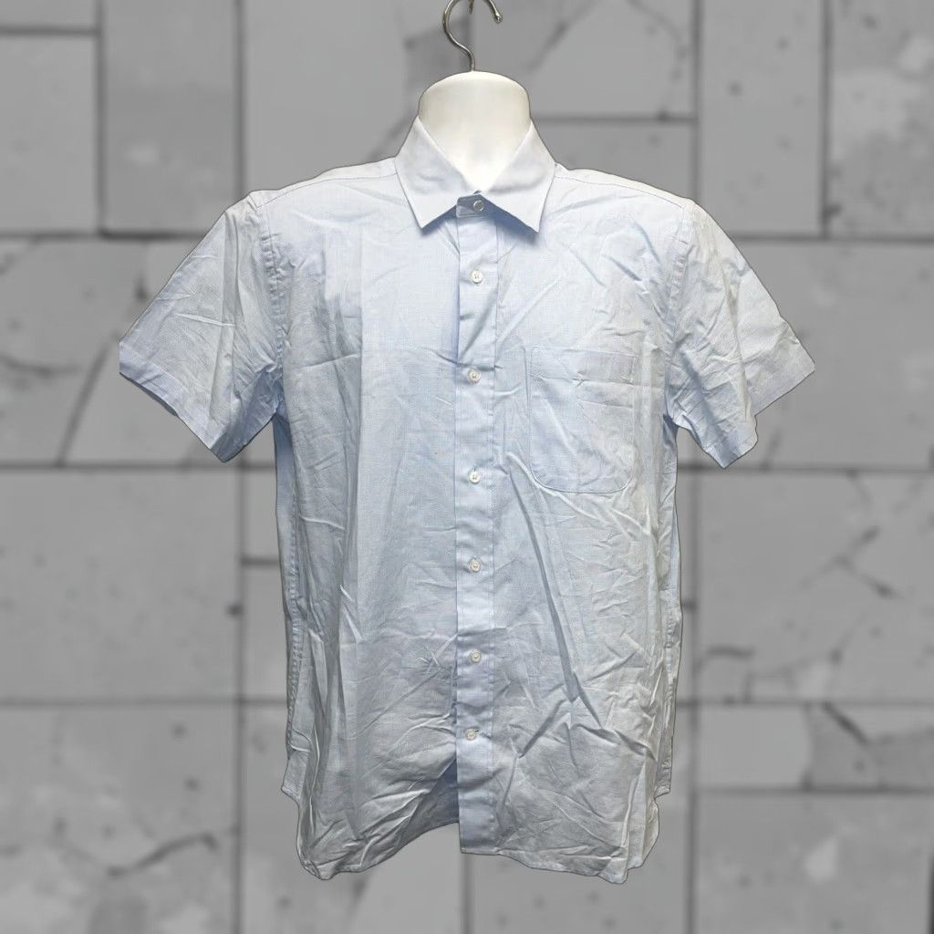 Vintage Quiet Strom Surf Shop Blue Button Down Shirt Mens M Size US M / EU 48-50 / 2 - 1 Thumbnail