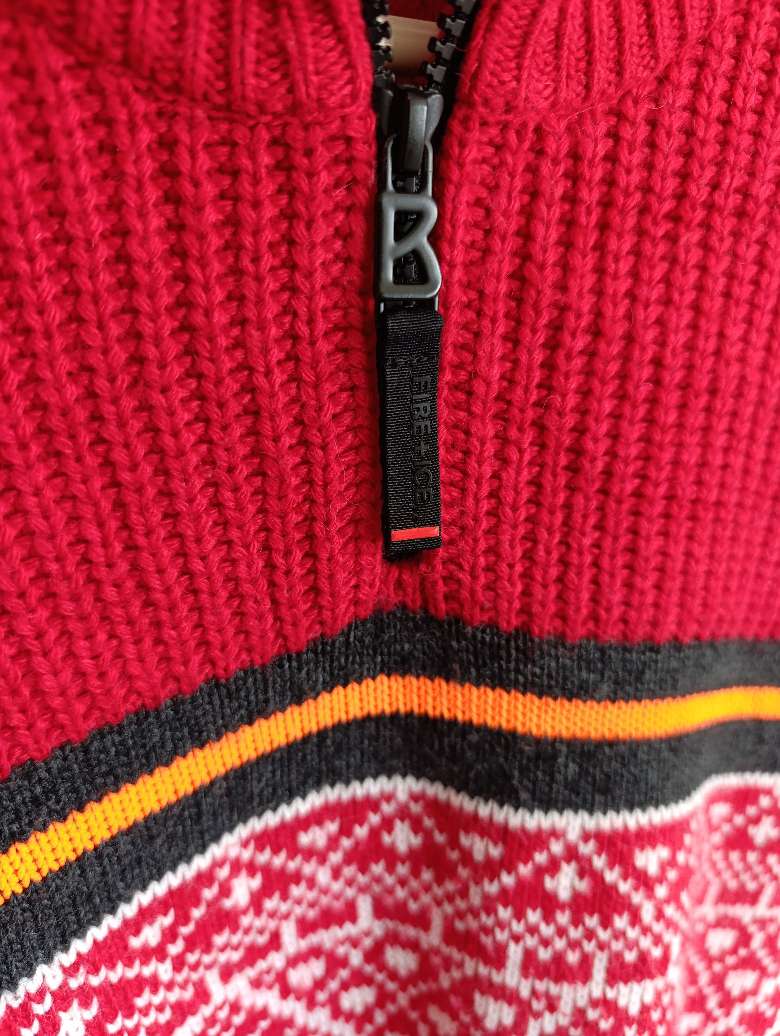 Bogner BOGNER FIRE & ICE MENS WOOL BLEND ZIP KNIT SWEATER PULLOVER Size US XL / EU 56 / 4 - 4 Thumbnail