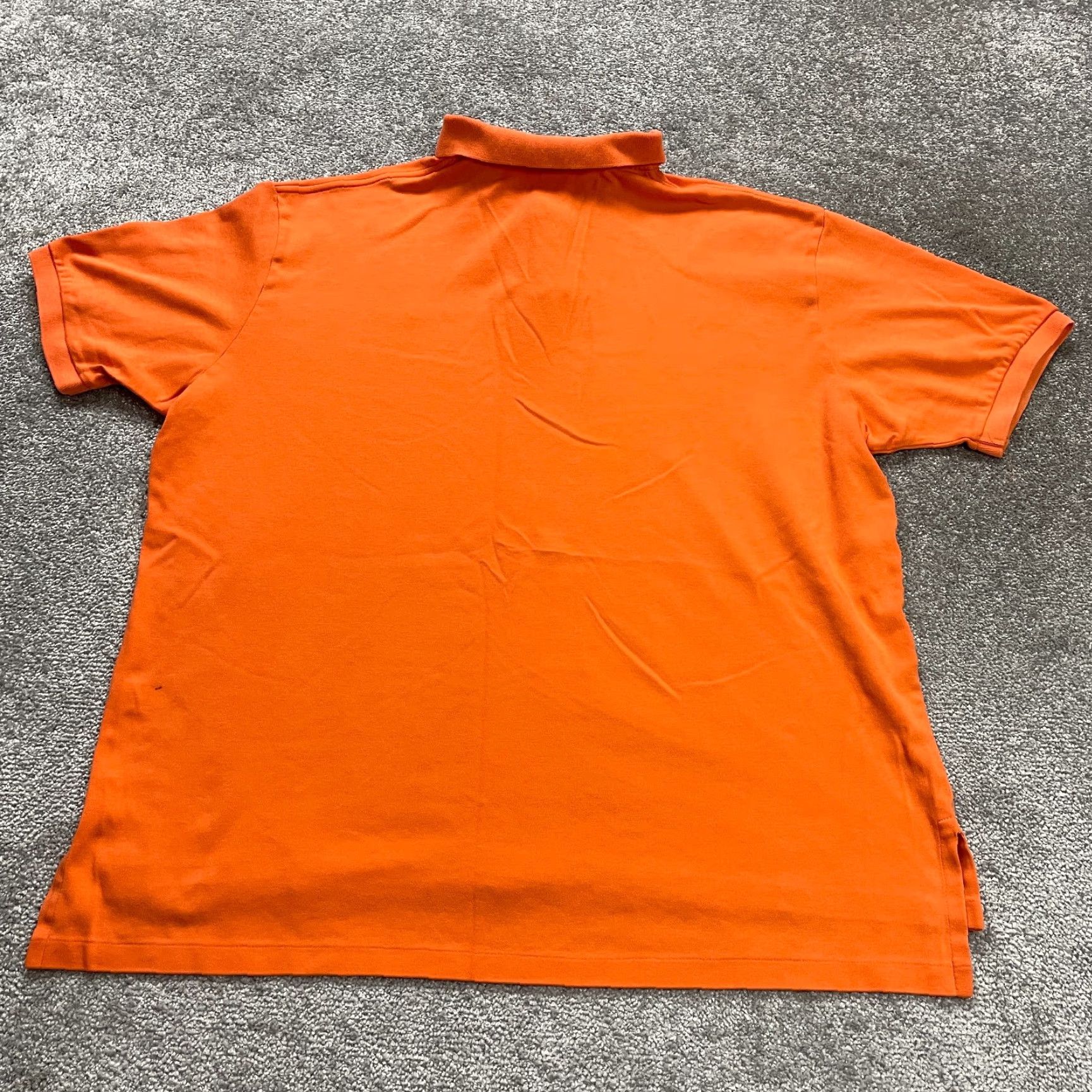 Ralph Lauren Polo Ralph Lauren Polo Shirt Mens 2XL Orange Short Sleeve Casual Activewear Cotton Size US XXL / EU 58 / 5 - 2 Thumbnail