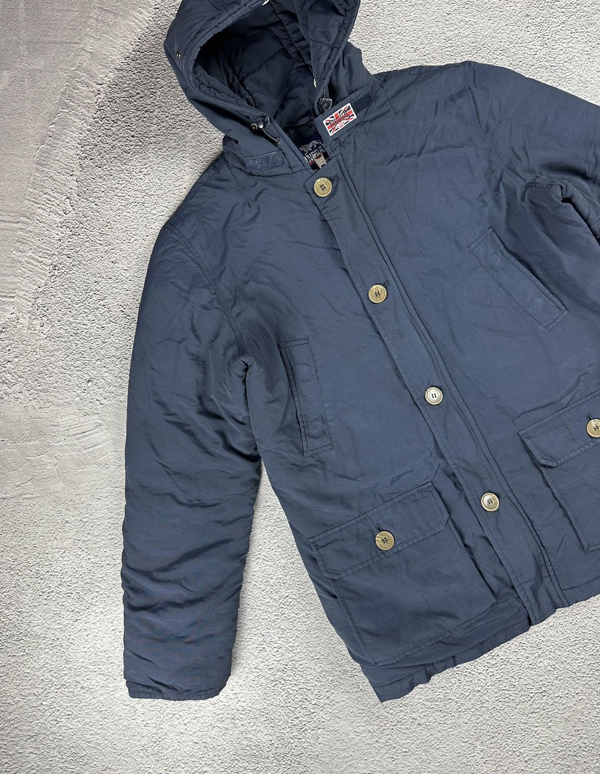 Lonsdale Vintage Lonsdale Down Jacket Heavy Coat Y2K Parka Size US L / EU 52-54 / 3 - 3 Thumbnail