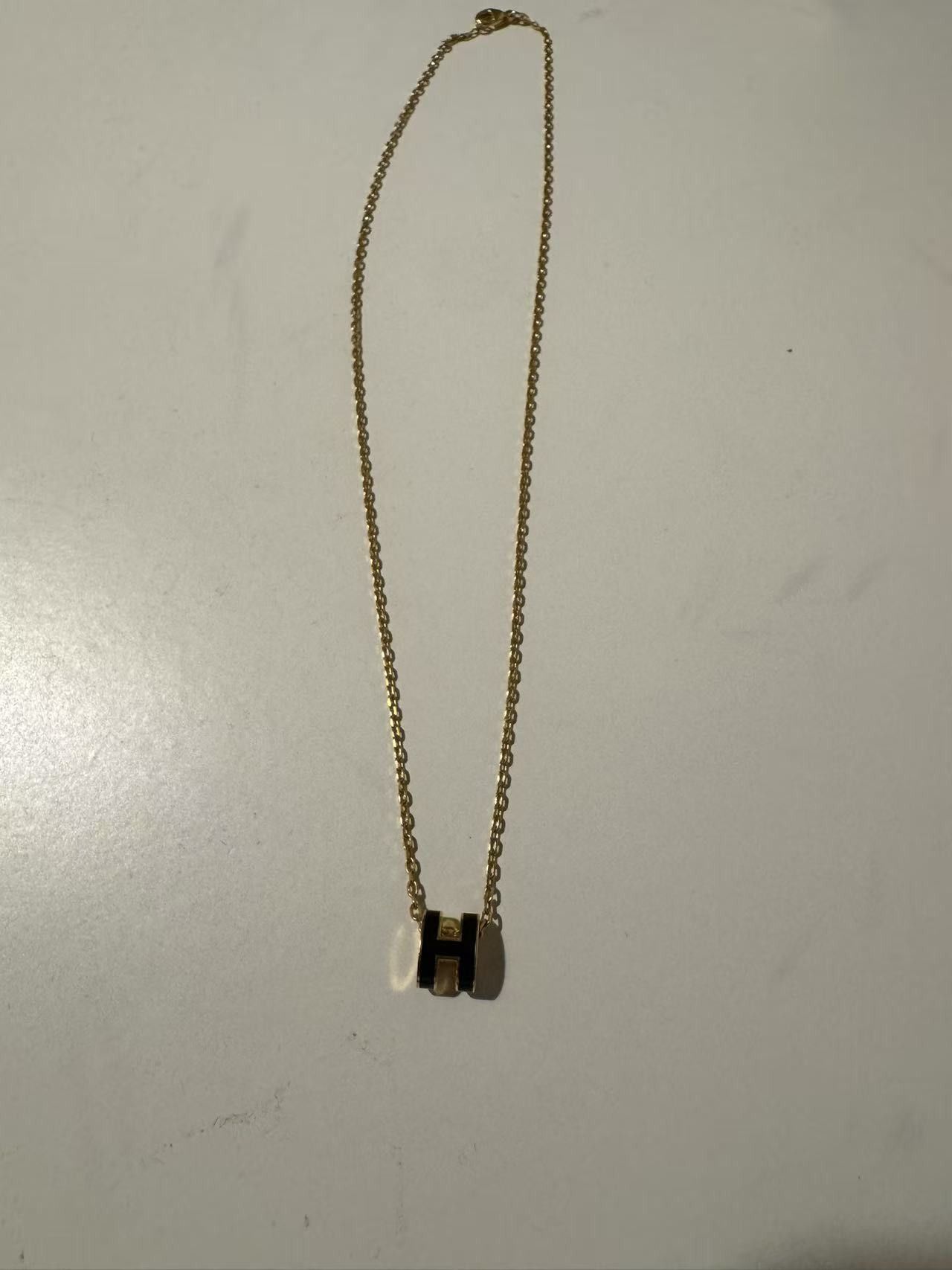 Hermes Hermès Pop H Mini Pendant Nior Yellow Gold Plated Size ONE SIZE - 5 Thumbnail