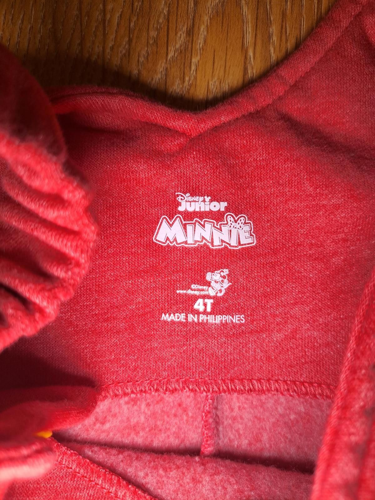 Other DISNEY Junior Minnie Red Overalls 4T Size ONE SIZE - 2 Thumbnail