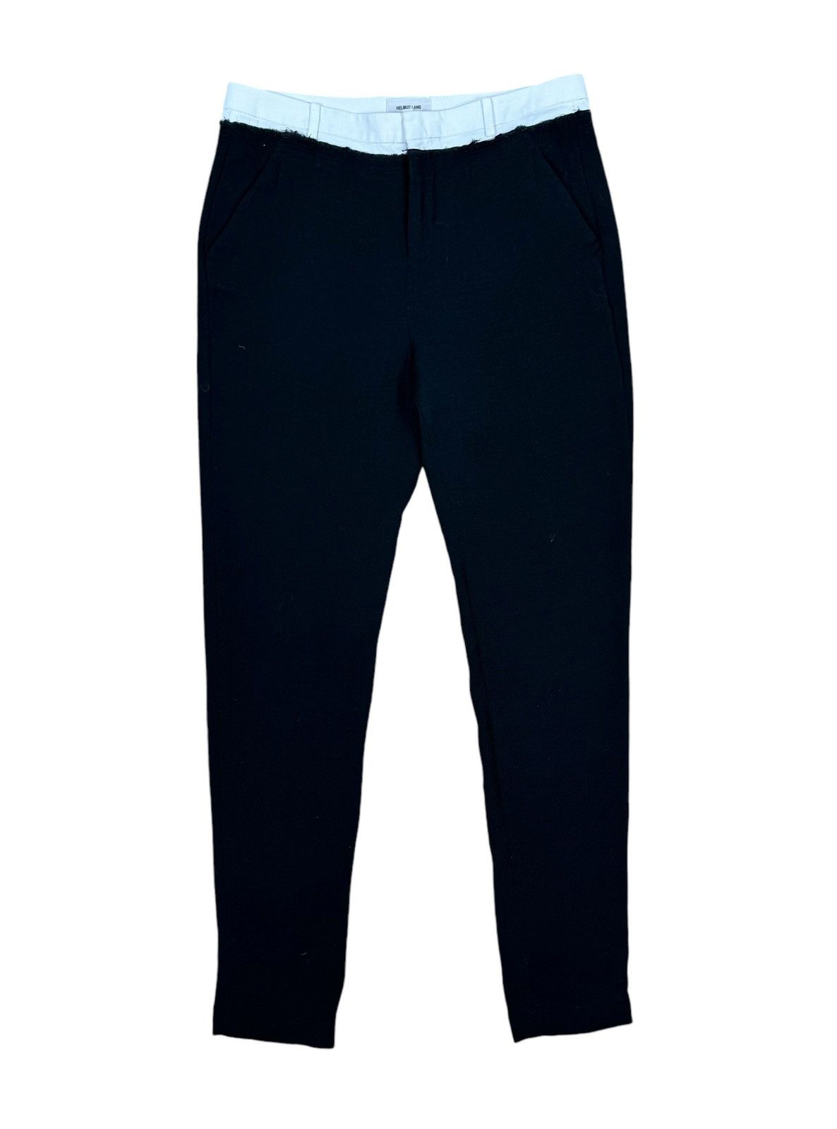 Helmut Lang Helmut Lang Archive Double Waist Pants Wool-Silk size 2 Size 27" / US 4 / IT 40 - 8 Thumbnail
