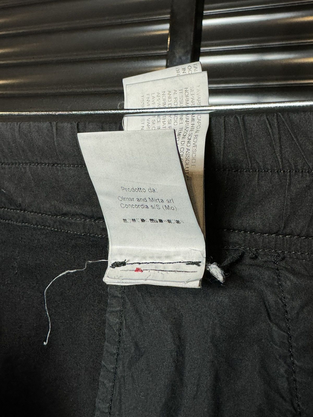 Rick Owens Rick Owens DRKSHDW Drop Crotch Black Pants - Large Size US 36 / EU 52 - 10 Thumbnail