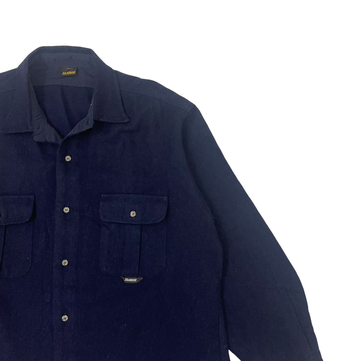 Japanese Brand Vintage XLARGE Double Pocket Wool Button Jacket Size US M / EU 48-50 / 2 - 8 Thumbnail
