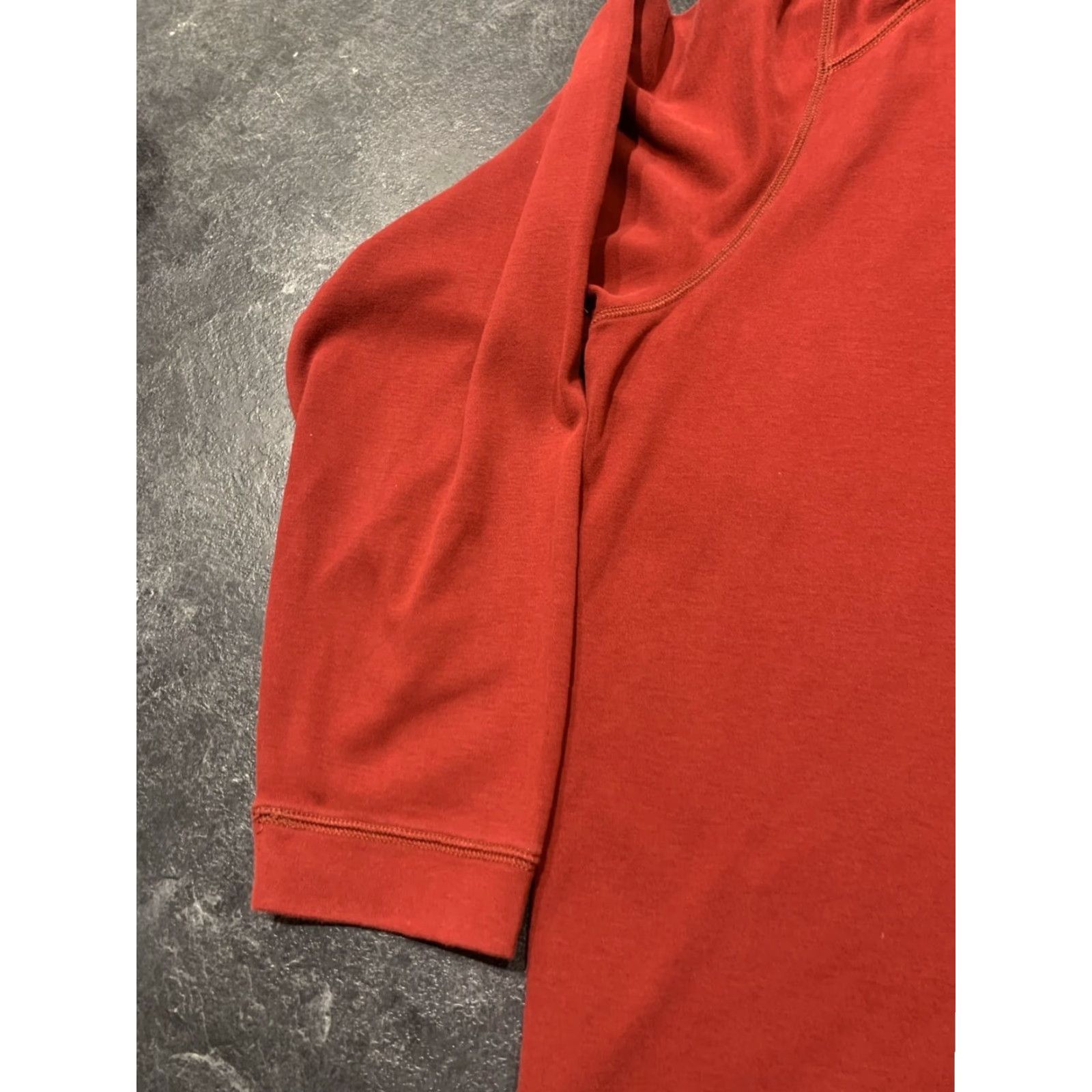 Tommy Bahama VINTAGE Tommy Bahama Sweatshirt Pullover 2XL Men Red Knit Zip Mock Neck 90s Beach Ready Mens Size US XXL / EU 58 / 5 - 6 Thumbnail