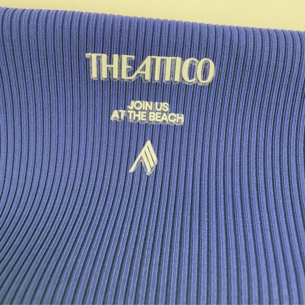 The Attico THE ATTICO Jersey Ribbed Beach Mini Pencil Skirt Size XS Size XXS / US 00 / IT 34 - 7 Thumbnail