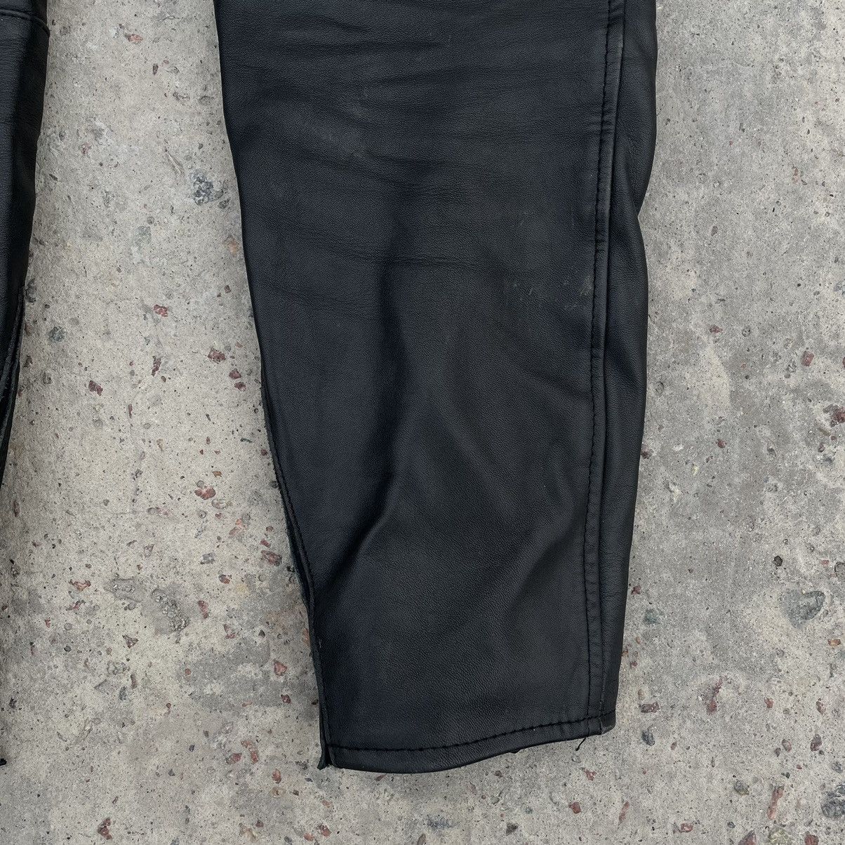 Other Vintage Moto Pants 52 Real Leather 90s Y2K USA Size US 32 / EU 48 - 12 Thumbnail