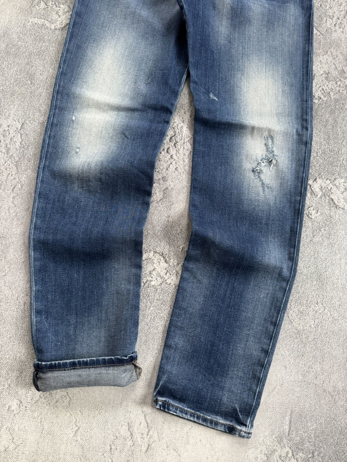 Diesel Diesel 31/34 D-Fining denim pants jeans trousers distressed Size US 31 - 8 Thumbnail