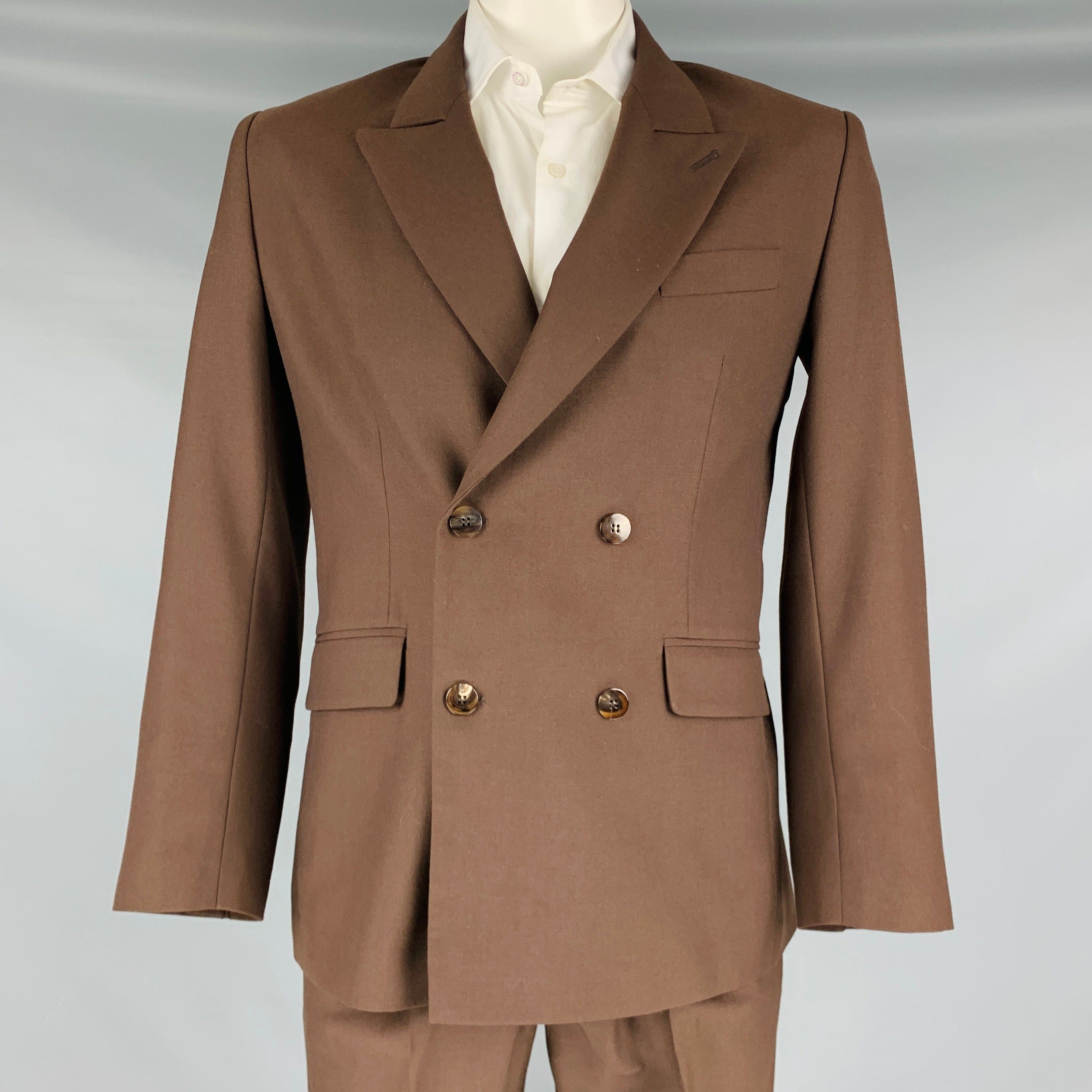 Ernest W. Baker Transparent Double-Breasted Trench Coat