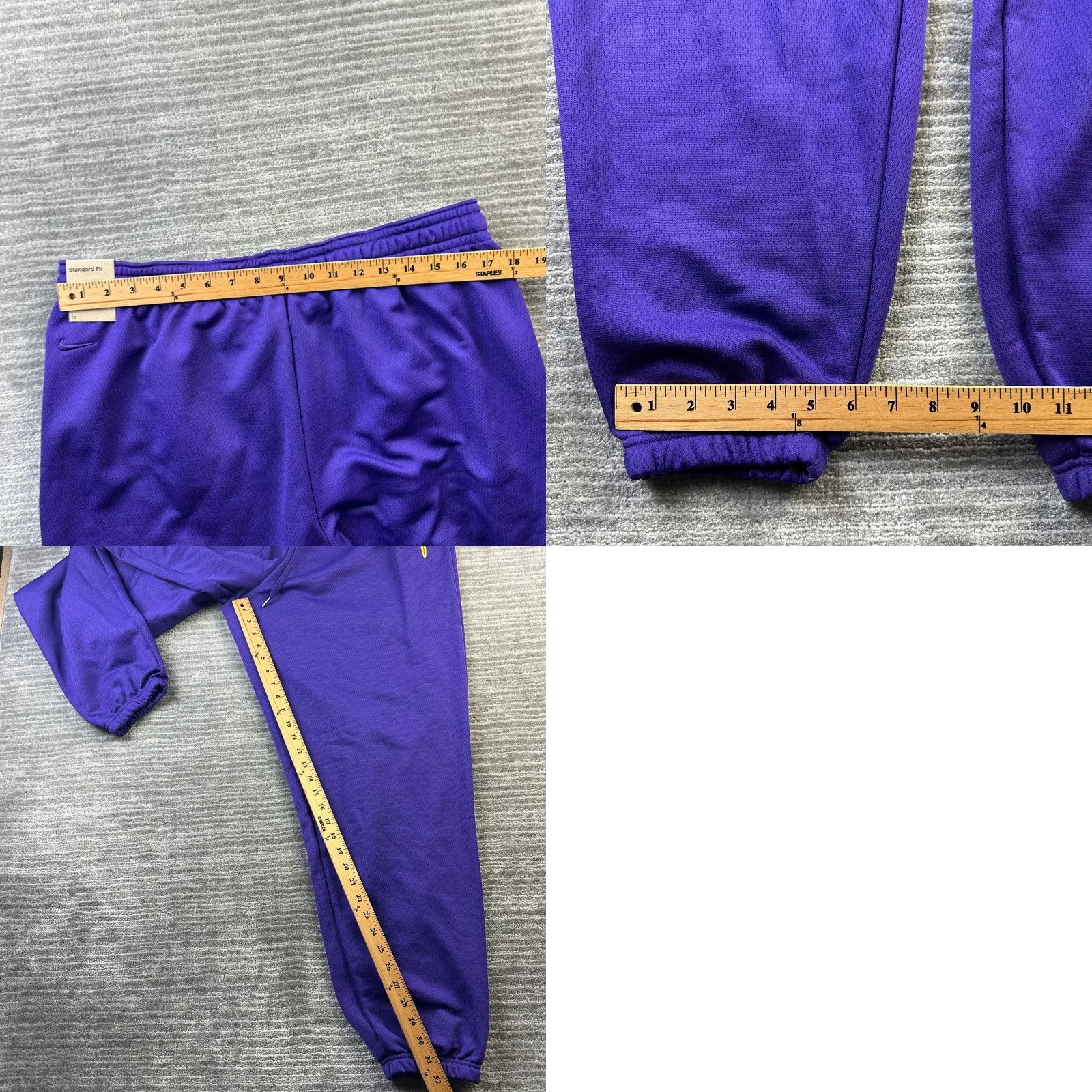 Nike Nike Pants Mens LT Large Tall Purple Kobe Bryant Therma Fit Lakers Basketball Size US 33 - 8 Thumbnail