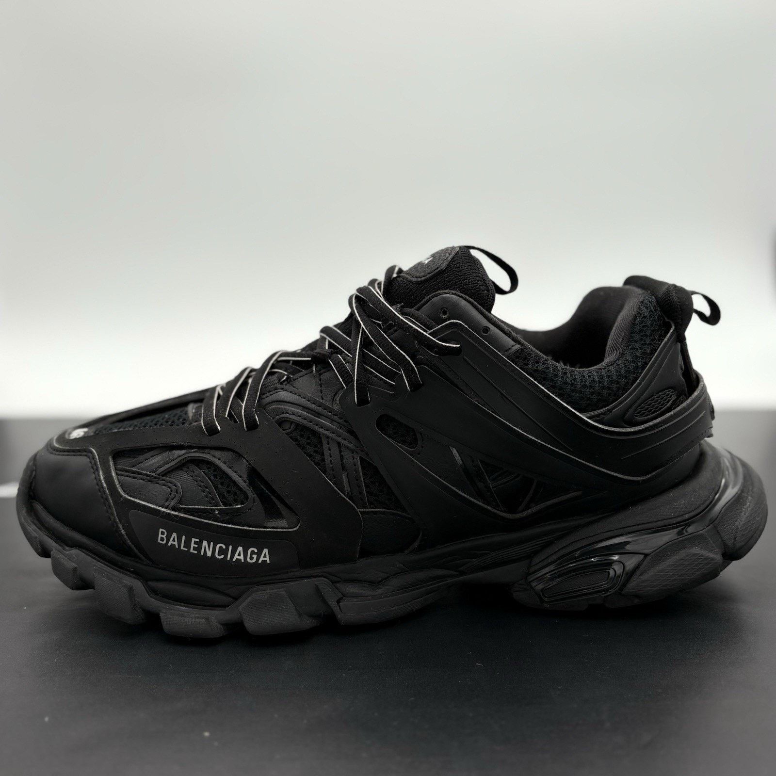 Balenciaga Balenciaga Track Sneaker ' Black ' | GREAT CONDITION! Size US 13 / EU 46 - 8 Thumbnail