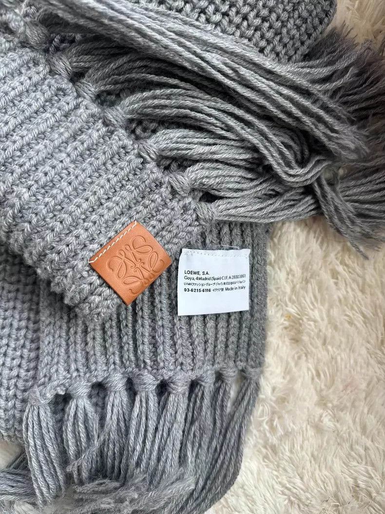 Loewe LOEWE Knitted scarf Size ONE SIZE - 1 Thumbnail