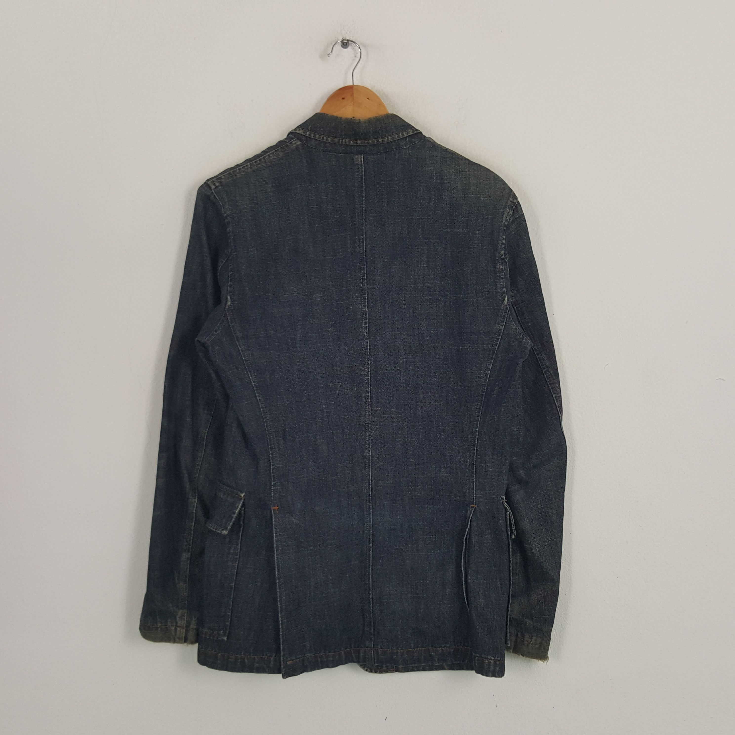 Miu Miu × Vintage Vintage Miu Miu Italian Brand Denim Jacket Size US XS / EU 42 / 0 - 3 Thumbnail