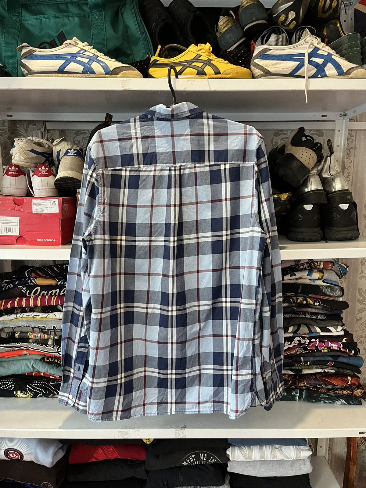 Fred Perry Vintage Fred Perry Plaid Shirt Size M Y2K Size US M / EU 48-50 / 2 - 11 Thumbnail