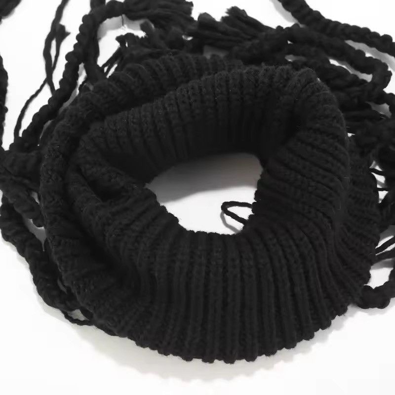 Handmade Knitted Designer Hip Hop Punk Dreadlocks Gothic Hat Size ONE SIZE - 8 Thumbnail